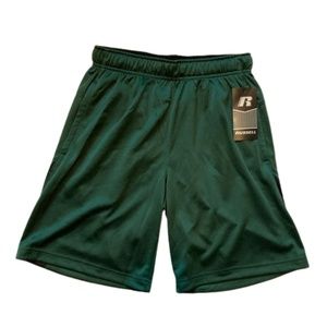 *NWT* Russell Athletic green shorts boys